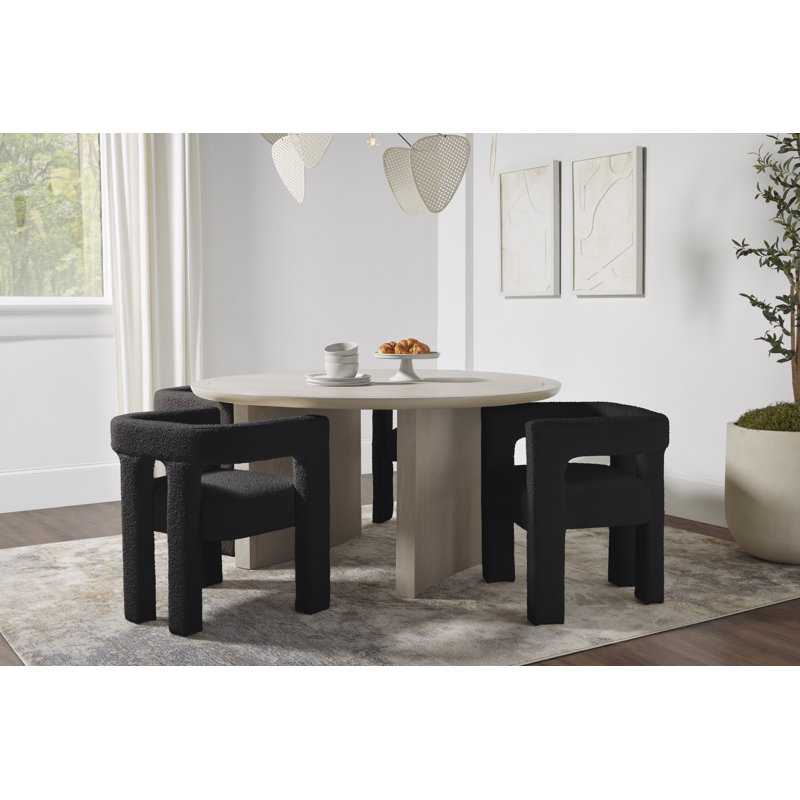 Aruna 5 - Piece Extendable Dining Set, Black