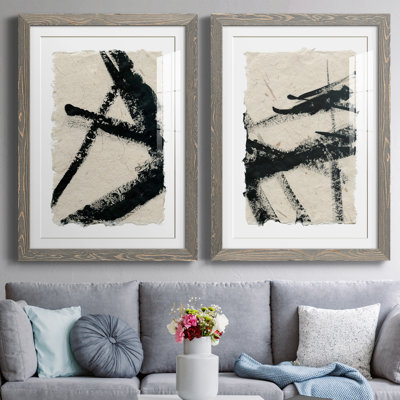Lines Crossed I - Ensemble de 2 peintures
