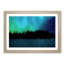 The Northern Lights in Iceland in Abstract - Picture Frame Graphic Art Print-55763449-55763450