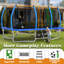 Trampoline carré extérieur 8x14ft-121260701