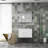 Wall-Mounted Bathroom Vanity with Soft-Close Double Drawers