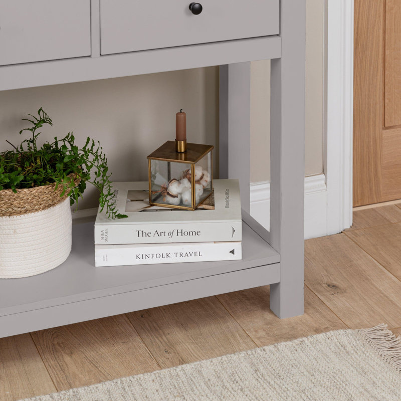 Maryhannah 124cm Console Table, Grey