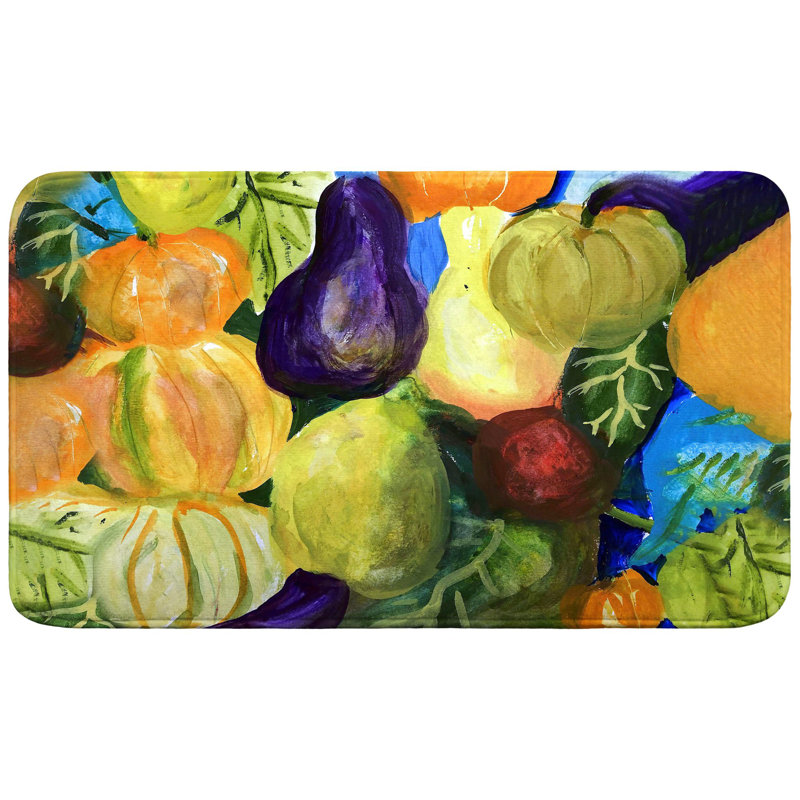 Gourds II Bath Mat, 30" L x 18" W