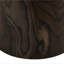 Table d'appoint Eray, forme de tambour, bois de manguier, 18 po-112254013