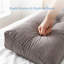 Washable Wedge Headboard Pillow