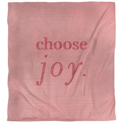Housse de couette simple choose joy quot