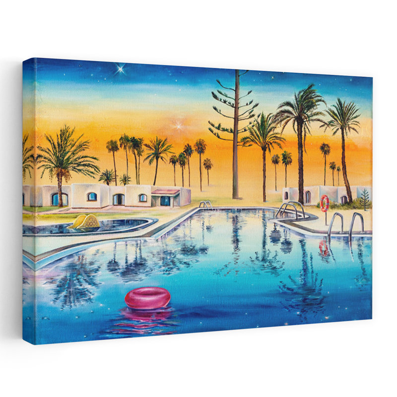 Art contemporain contemporain, paysage contemporain abstrait, H 32 po x l 48 po
