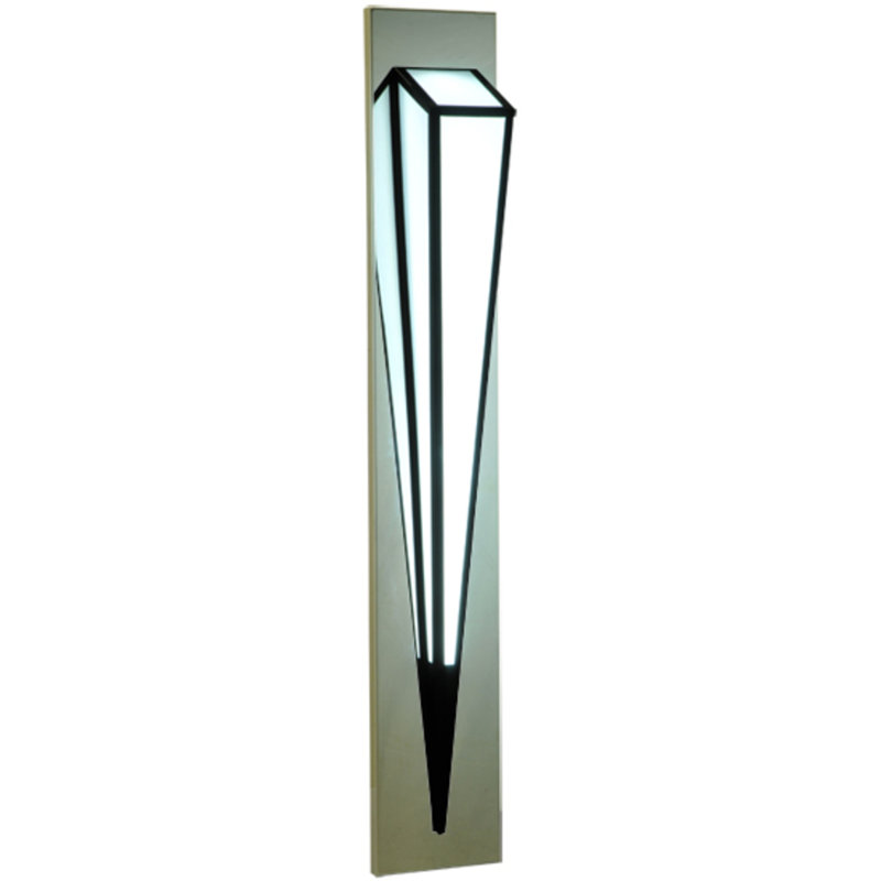 Applique murale à DEL en acier Morton, H 60 po x l 9,5 po x P 7,5 po