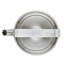 KitchenAid Stainless Steel Whistling Induction Teakettle, 1.9 Quart, Brushed Stainless Steel