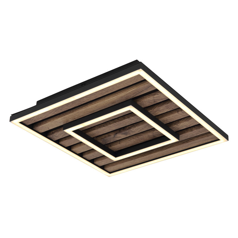 Dawyne LED Flush Mount, 6cm H x 30cm W x 30cm D