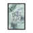Black Floater Framed