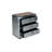 Kyus 28'' W Metal Nightstand