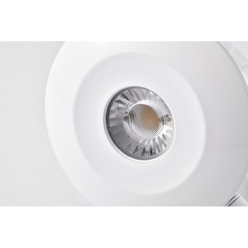 Orb Track, 7.13" H x 5.63" W x 1.3" D, White