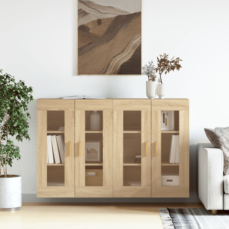 Mekisha Bathroom Cabinet, Sonoma Oak