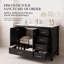 Ensemble de meuble-lavabo simple autoportant avec 5 tiroirs-844043519