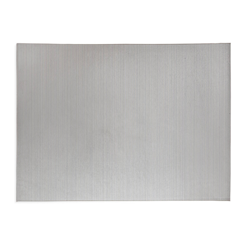 Random Stripes Kids Play Mat, Gray, Rectangle 4' x 6'
