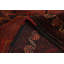 Tapis noir Teimani 3 pi 8 po x 5 pi 11 po
