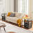 Nightstand with Charging Station End Side Tables with Storage Drawers and USB Ports & Power Outlets-2082690674
