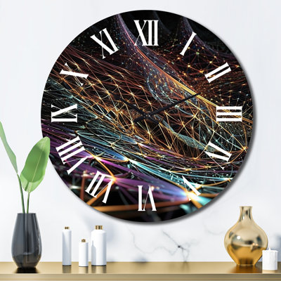 Horloge murale Futuristic Infinity