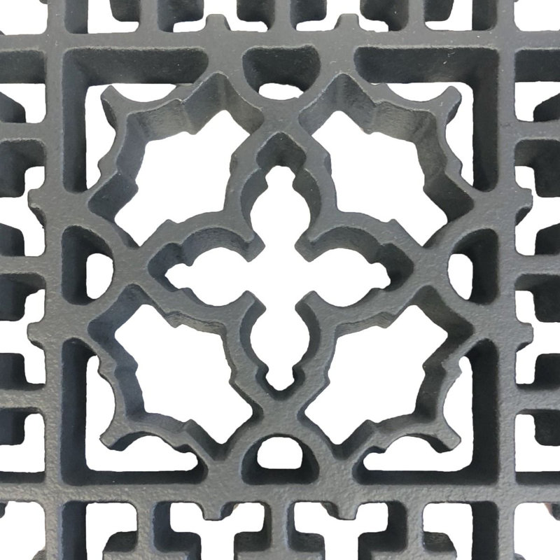 Grille 6 po x 6 po, Ouverture dans le mur (avec trous et vis)