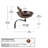 Heart Shaped Birdbath with Wall Mount Bracket