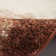 Abstract Machine Woven Polypropylene Area Rug in Orange
