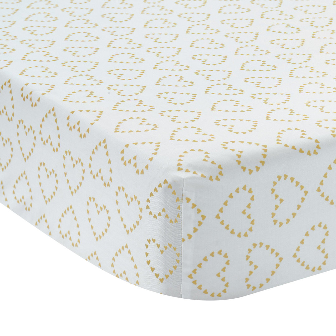 Confetti Abstract - Piece Standard Crib Fitted Sheet Lambs & Ivy