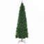 Arbre de Noël artificiel 9 pi avec 1298 branches, ouverture automatique, base en acier, aiguilles de pin, décoration de Noël verte