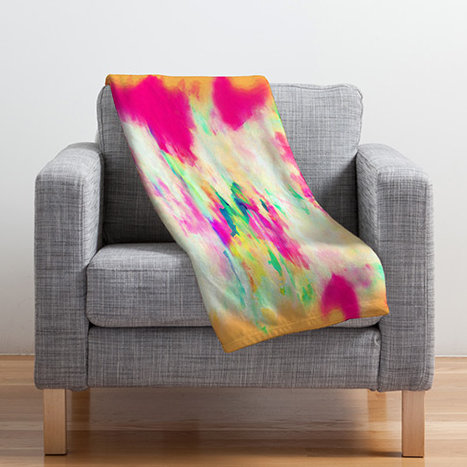 Amy Sia Throw Blanket