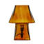 Mini lampe en verre Luca Amber-1369466024