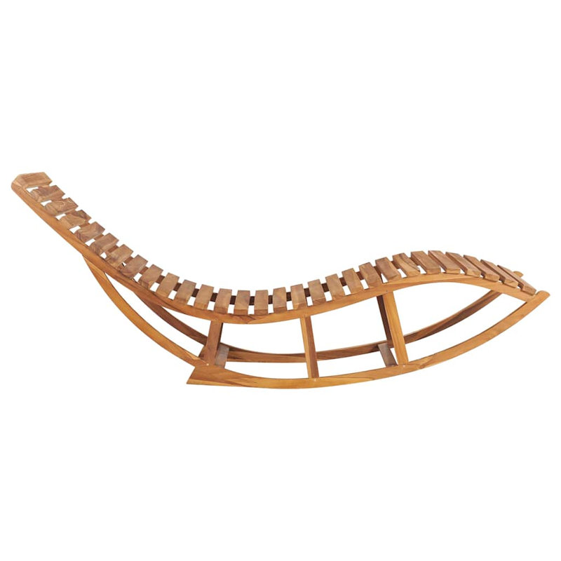 Tiphaine 180 cm Long Teak Single Chaise