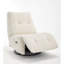 33.1" Wide Modern Comfortable Chenille Swivel and Glider Manual Recliner-1182281467