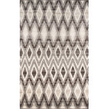 Atlas Wool Geometric Area Rug in Brown