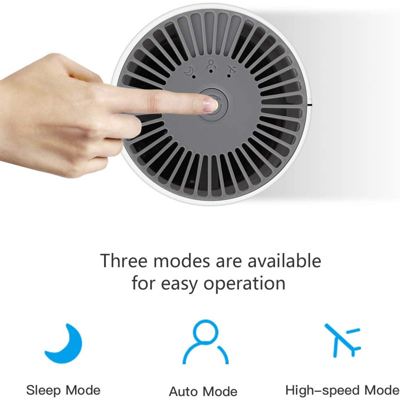 Purificateur d'air portable avec filtre HEPA