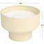 Bougie décorative en métal 50 oz 3 mèches avec cire blanche-416782340