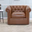 Fauteuil club pivotant Chesterfield