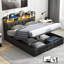 Upholstered Ottoman Storage Bed-1642006593