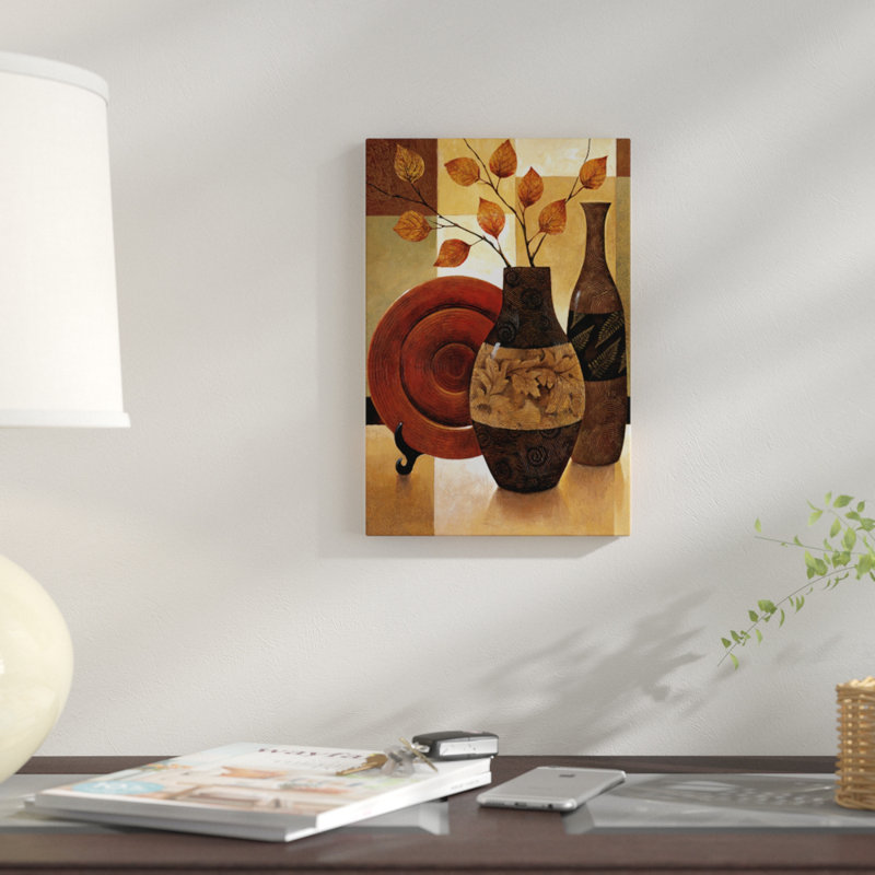«Natures Patchwork I» par Keith Mallett, impression sur toile tendue sur châssis, H 40 po x l 26 po x P 1,5 po, Toile tendue