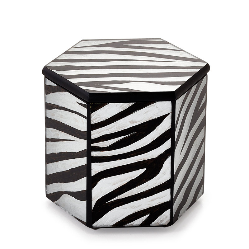Zebra Bathroom Storage Container