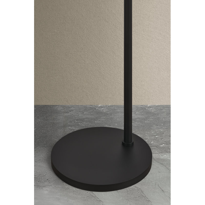 Maltby Floor Lamp with Large Shade, Width 18 in.