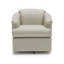 Cass Upholstered Swivel Armchair-1231961259