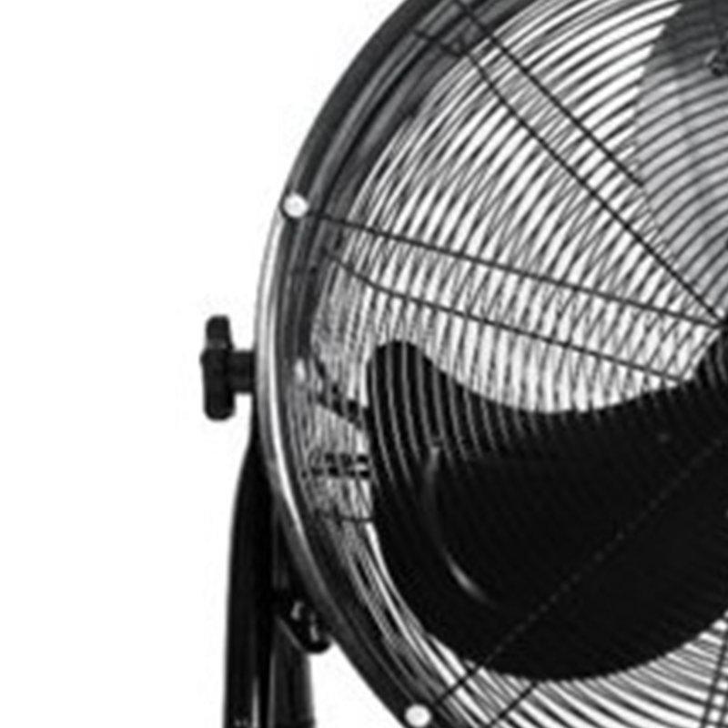 Lifesmart FGD-24Y 24 Inch Recirculating Floor Fan With Caster Wheels, Black