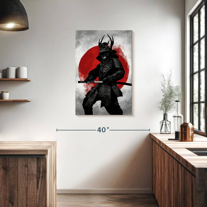 Leisha Samurai II, 36" H x 24" W
