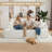 Boneless Modern Corduroy Loveseat Sofa, Compression Cloud Couch with 2 Pillows & 2 Cup Holders, No Assembly Couch in a Box for Small Space-1019291158-1023267787