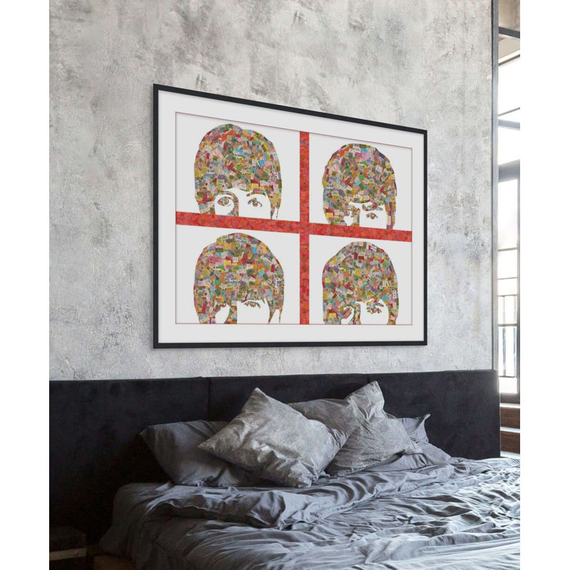 People Print by Jason Brueck, 39.5" H x 55.5" W