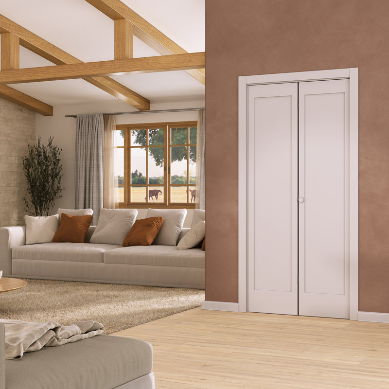 Porte pliante 1 panneau Shaker, 36" x 78.75"