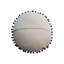 Cotton Blend Throw Circular Pillow Cover & Insert