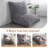 3 in 1 Convertible Square Bean Bag Bed-109718763