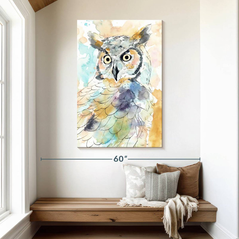 Brampt Owl Majestic II, 48" H x 32" W