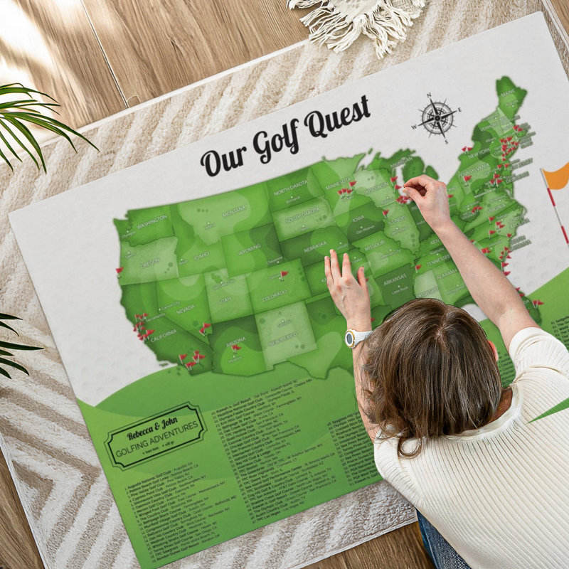 Pin's personnalisé Golf Hobby Altaira I, H 34 po x l 51 po, Oui